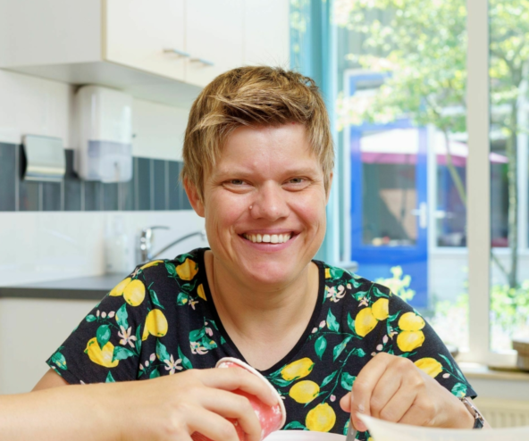 Linda woont op de Meibrink