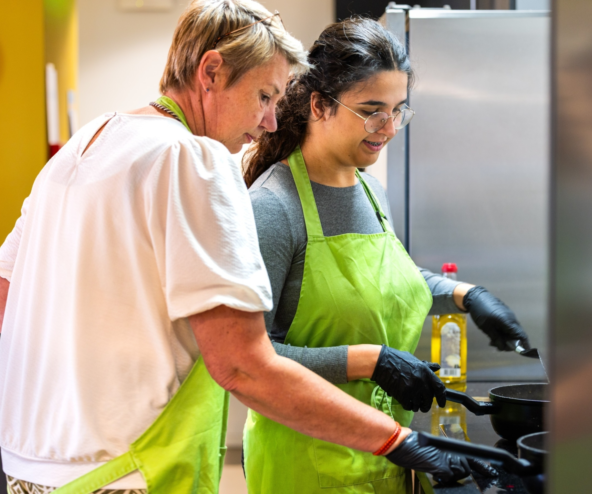 Koken voor de ouderen bij Carint