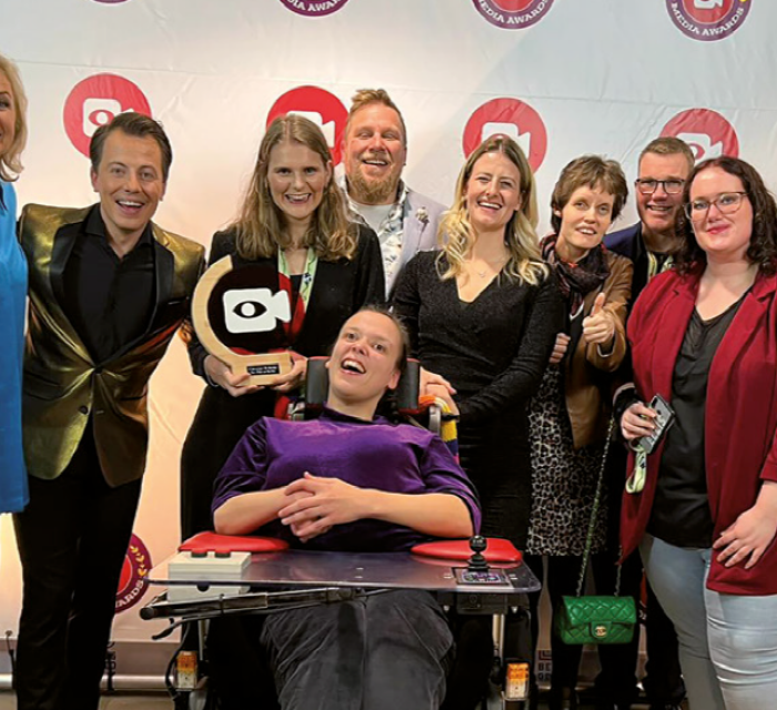 Redactie de Flits bij de Special media awards