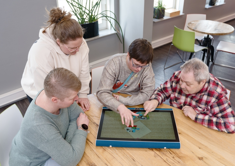 Zorgtechnologie belevenistafel LR