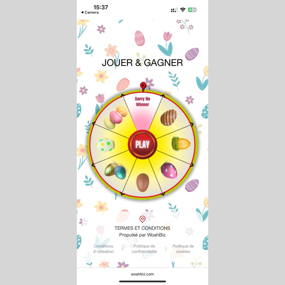 Un jeu de quartier pour Pâques