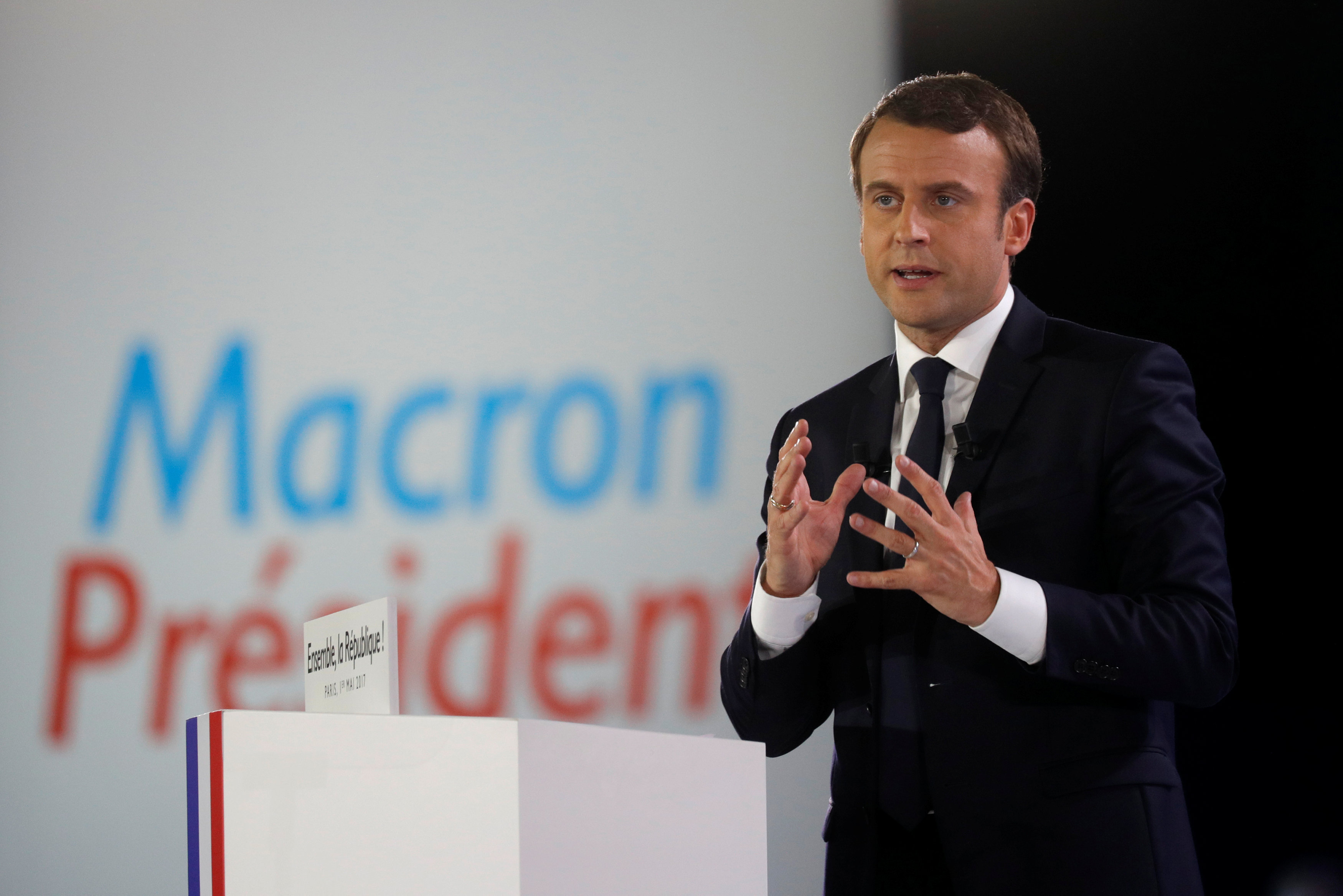 President Tsai congratulates French President-elect Macron President Tsai congratulates French President-elect Macron