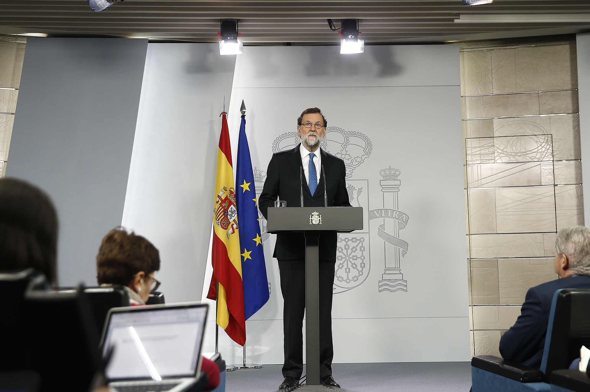 Catalan leader urges dialogue with Spanish PM Catalan leader urges dialogue with Spanish PM