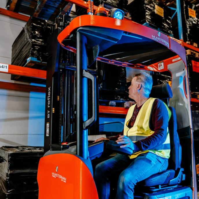 Logistiek Liike Reachtruck12