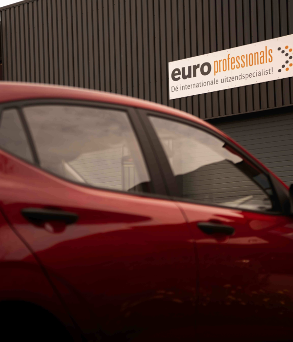 Auto met logo
