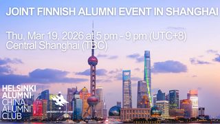 Joint Finnish Alumni event in Shanghai