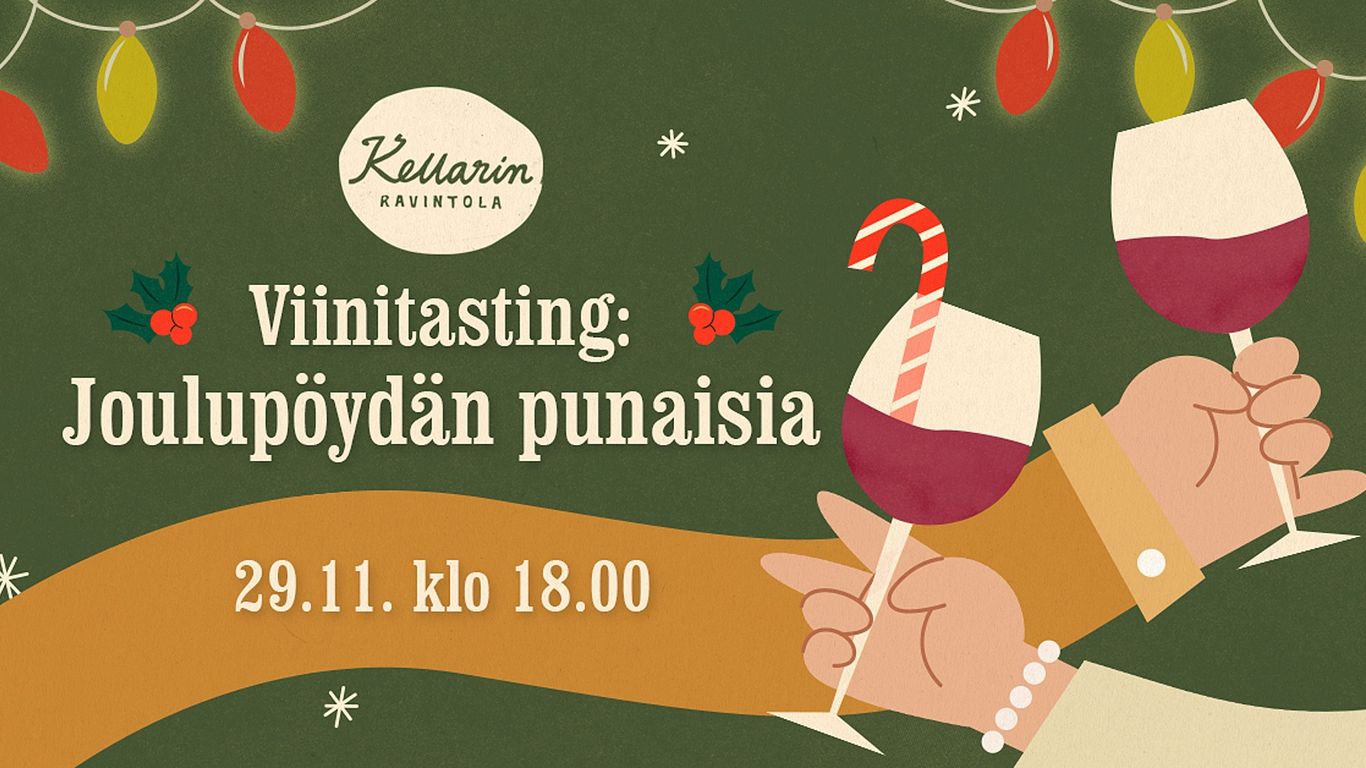 VIINITASTING: JOULUPÖYDÄN PUNAISIA