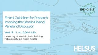 Ethical Guidelines for Research Involving the Sámi in Finland, Panel and Discussion