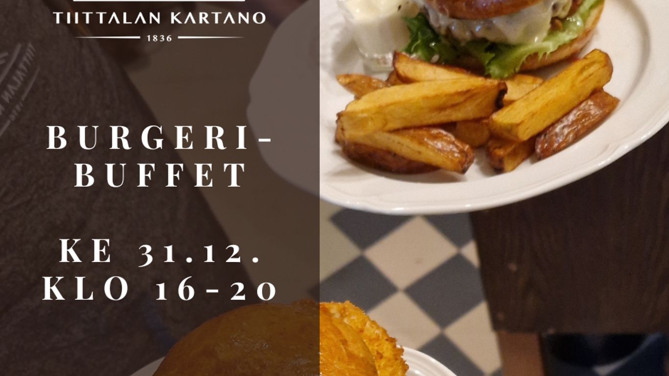 Uudenvuoden Burgeribuffet