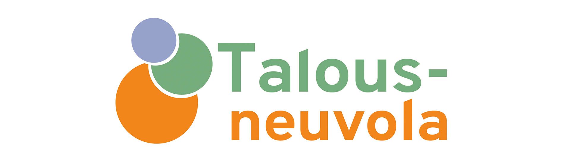Talousneuvolan logo, tekstinä Talousneuvola.