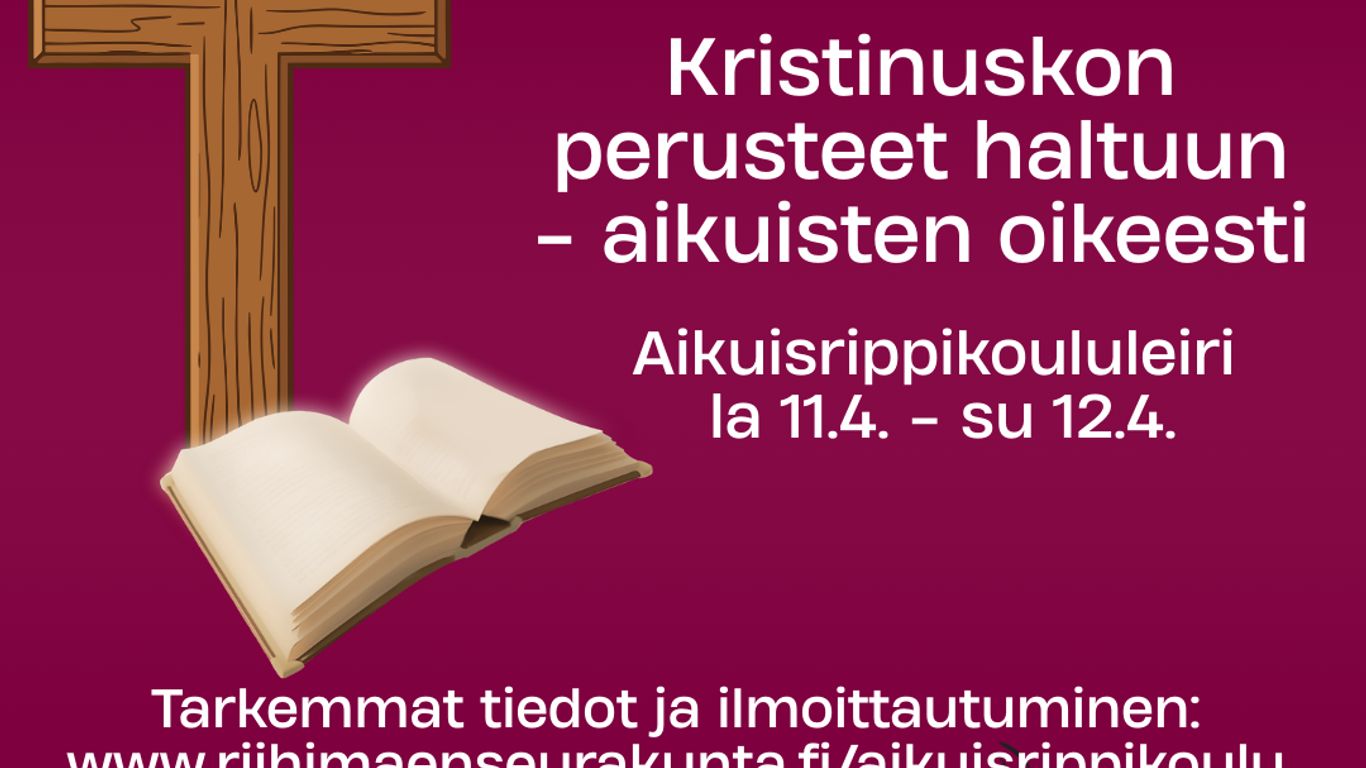 Aikuisrippikoululeiri Hirvijärven leirikeskus, Riihimäki