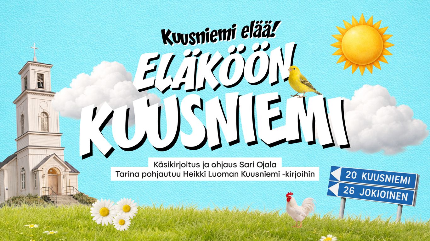 Kuusniemi elää banneri