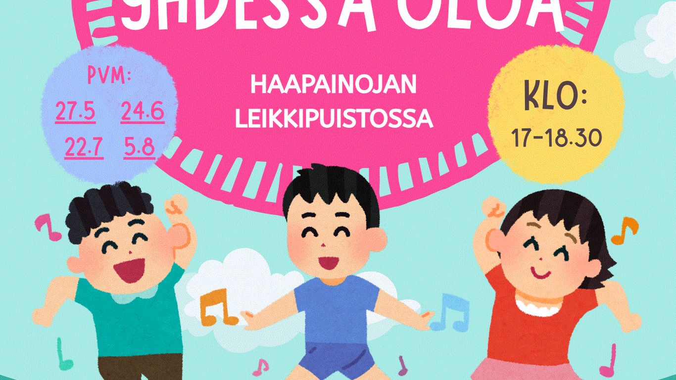 Iloitsevia lapsia