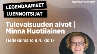 Studia Generalia: Aivot ja tulevaisuus – miten pysymme mukana muutoksessa?