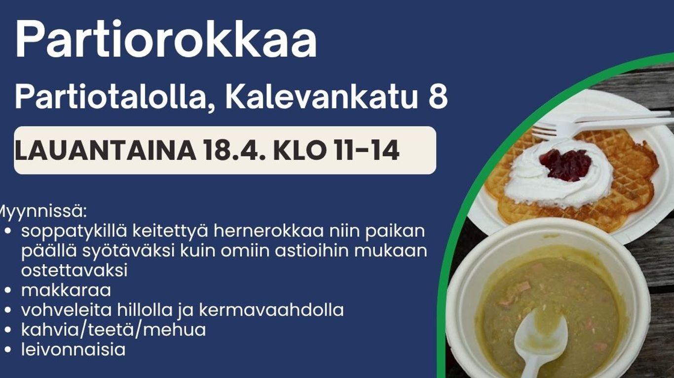Partiorokkaa -myyjäiset