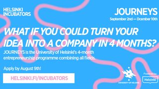 Applications for Journeys Incubator Programme