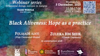 Webinar 3.12.2025: Fọláṣadé Ajayi (Vrije Universiteit Brussel) & Zuleika Bibi Sheik (Utrecht University)