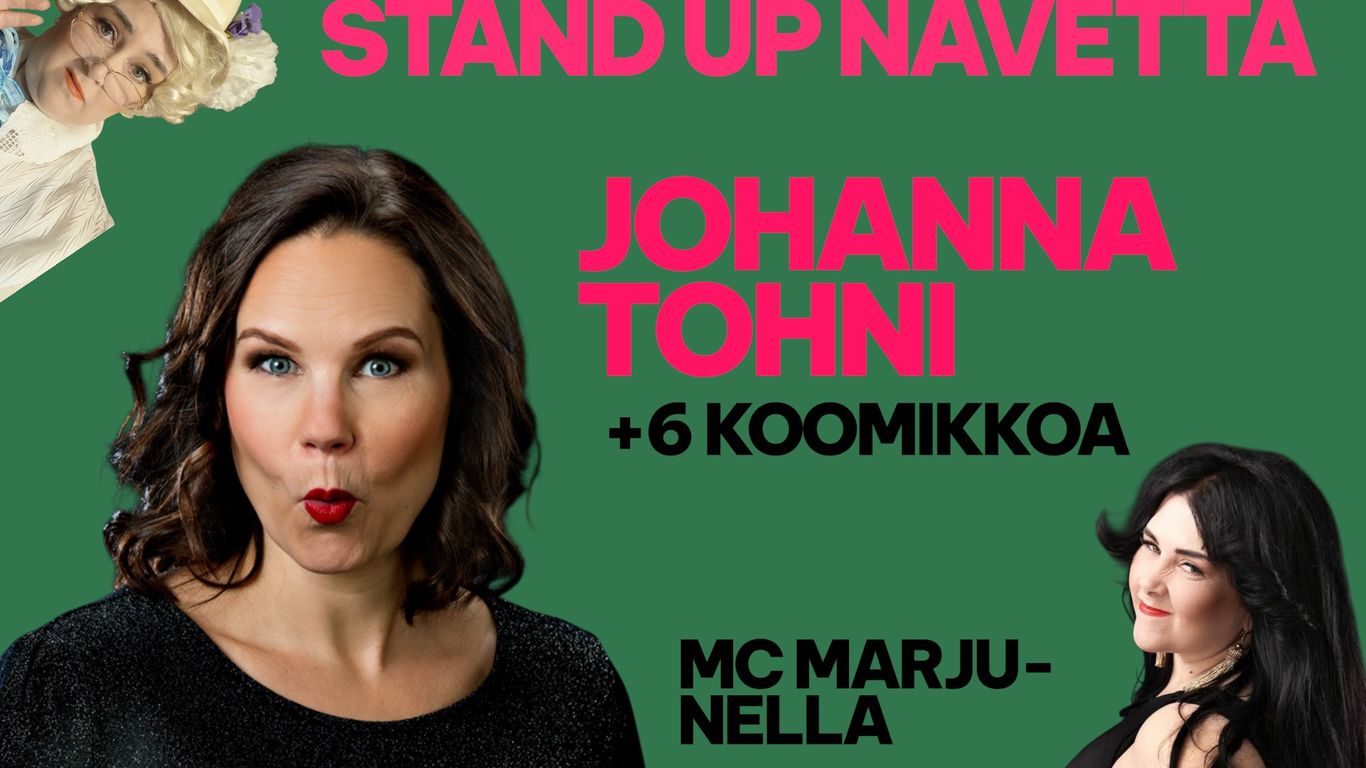 Pääesiintyjän kuva ja kuvituskuvaa