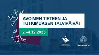 Avoimen tieteen ja tutkimuksen talvipäivät 2025