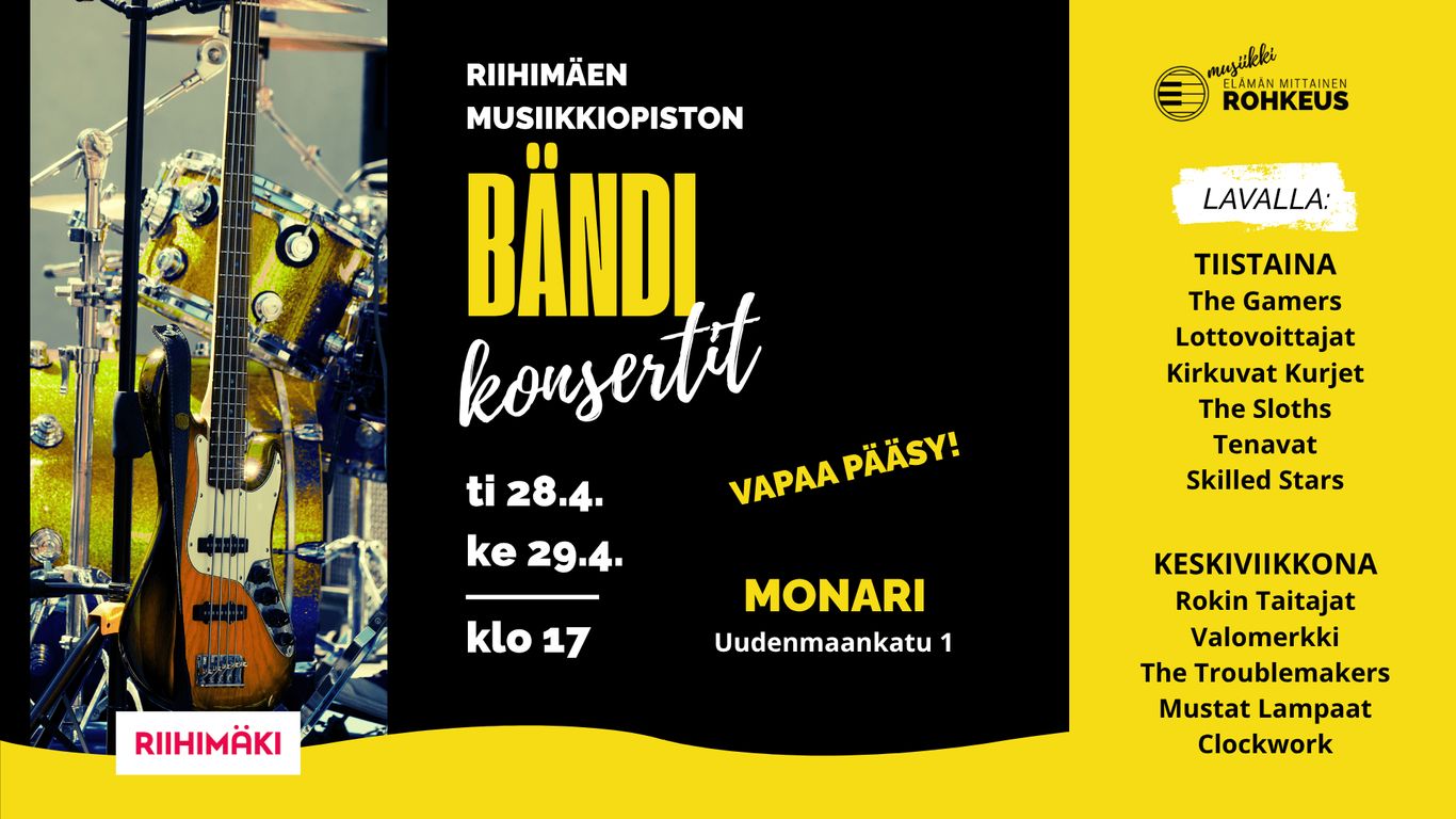 Bändikonsertit