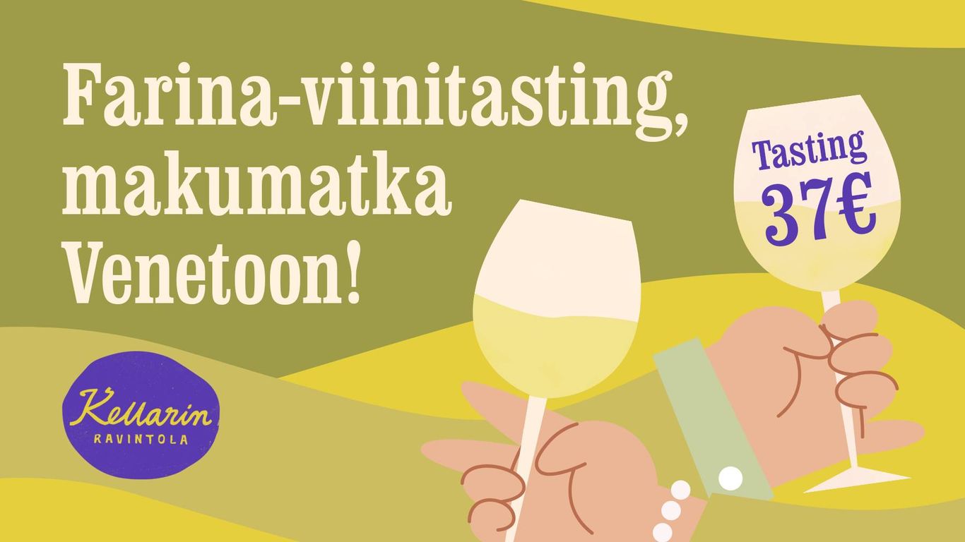 Farina-viinitasting – makumatka Venetoon!