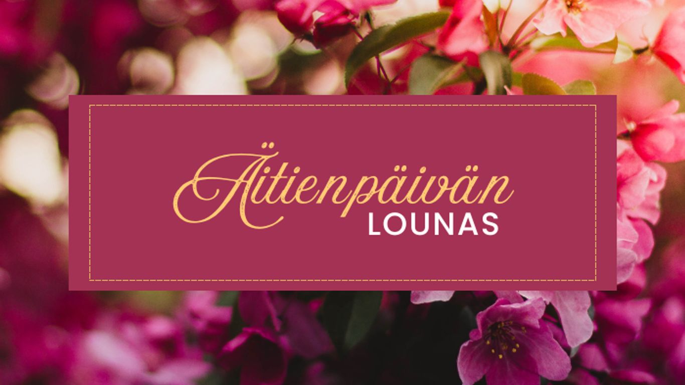 Äitienpäivän lounas Anttolanhovissa