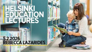 Helsinki Education Lecture by Professor Rebecca Lazarides