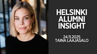 Helsinki Alumni Insight: Taina Laajasalo – Lapsuuden haasteista hyvinvointiin