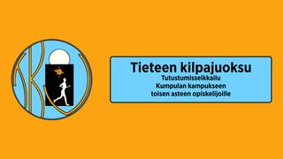 Tieteen kilpajuoksu toisen asteen opiskelijoille Kumpulan kampuksella