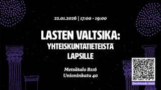 Lasten Valtsika: Yhteiskuntatieteistä lapsille