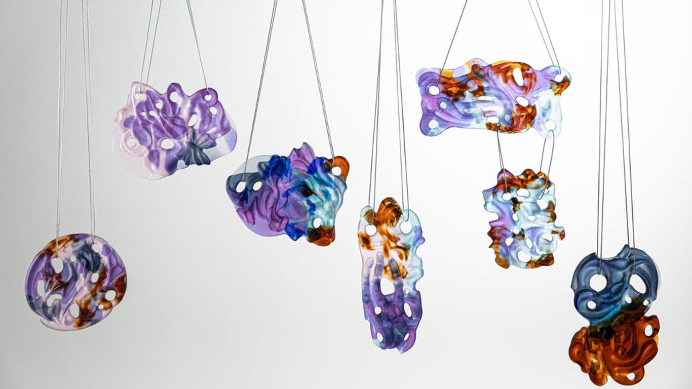 Taiteilijatapaaminen Suomen lasimuseolla: Henriikka Pöllänen