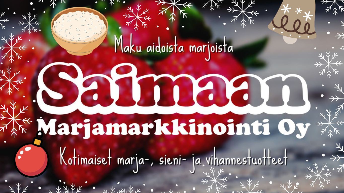 Christmas Day at the Saimaa Marja factory store