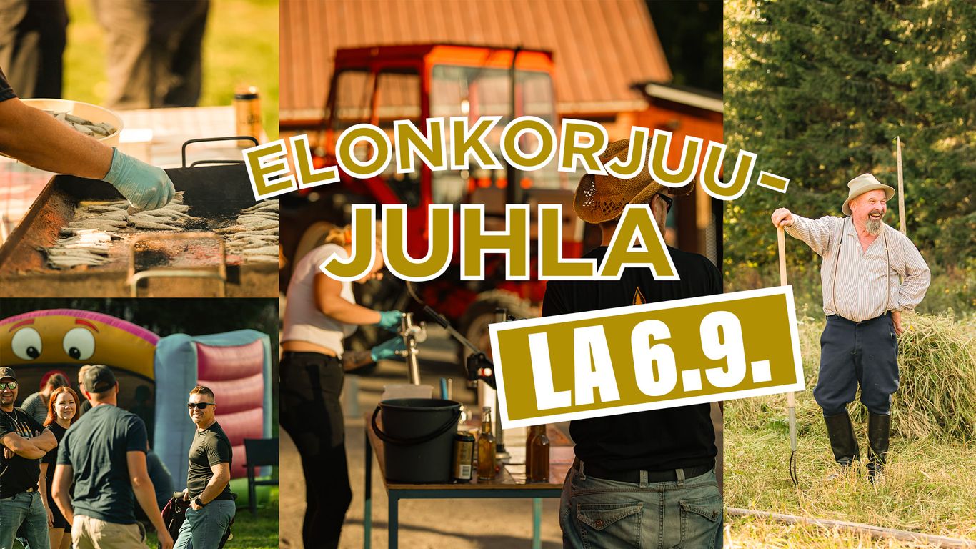 Karvilan Panimon Elonkorjuujuhlat lauantaina 6.9.2025 alkaen kello 14:00