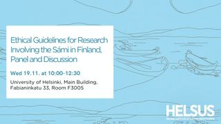 Ethical Guidelines for Research Involving the Sámi in Finland, Panel and Discussion