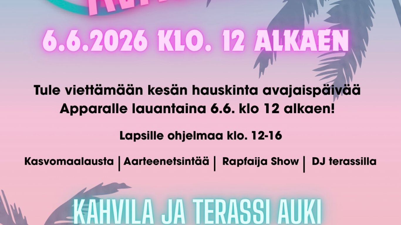Avajaismainos