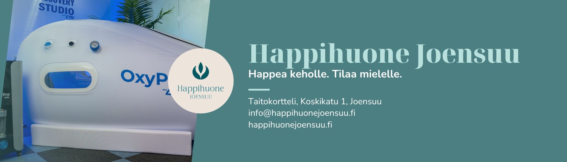 Happihuone Joensuu - Mieto ylipainehappihoito