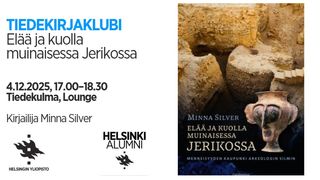 Tiedekirjaklubi: Elää ja kuolla muinaisessa Jerikossa