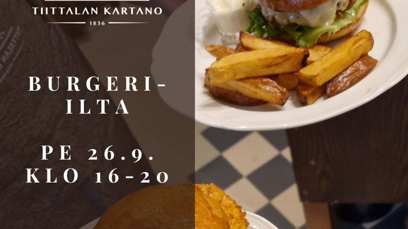 Syyskuun Burgeri-ilta