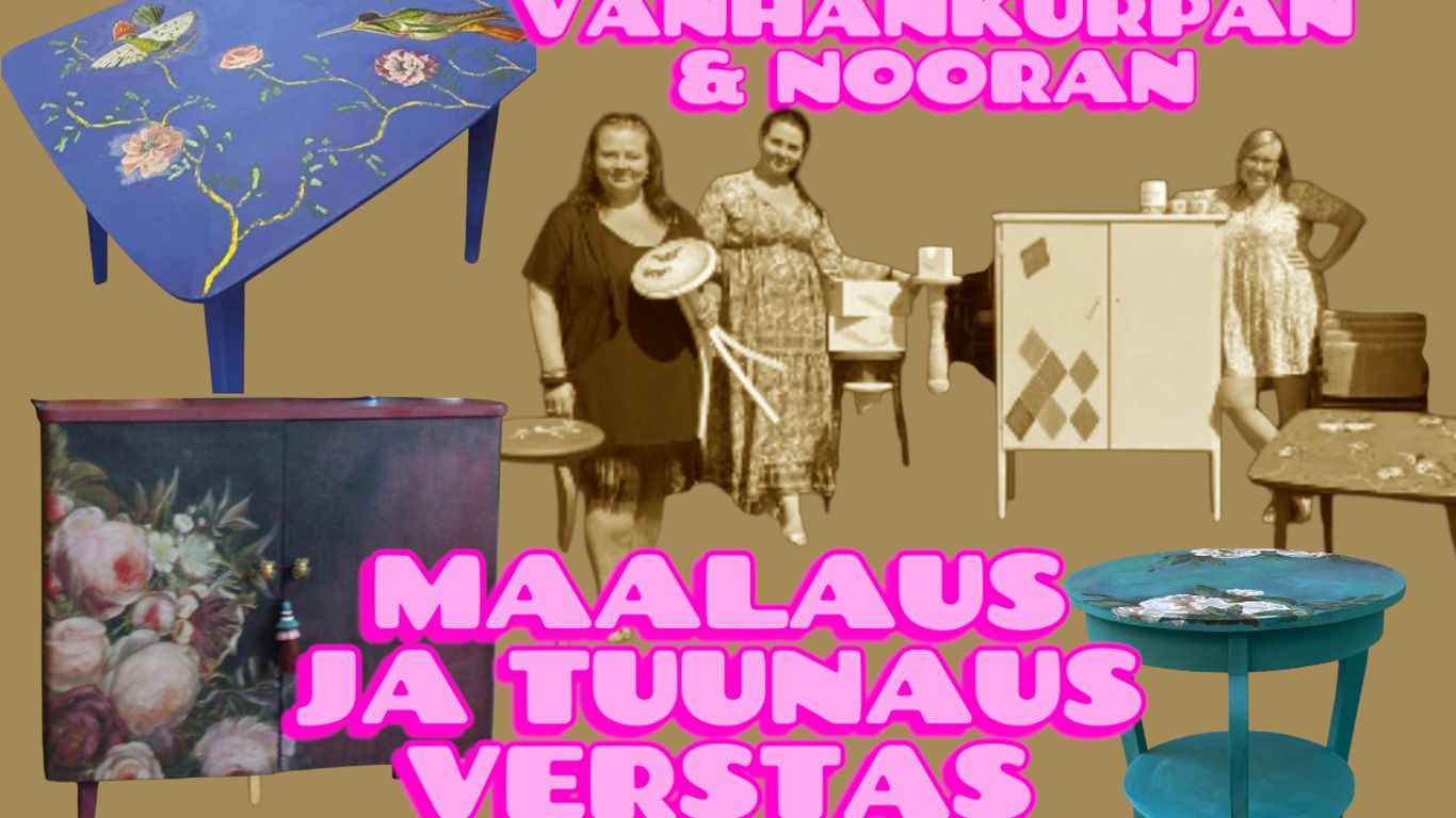 Huonekaluja ja ihmisiä