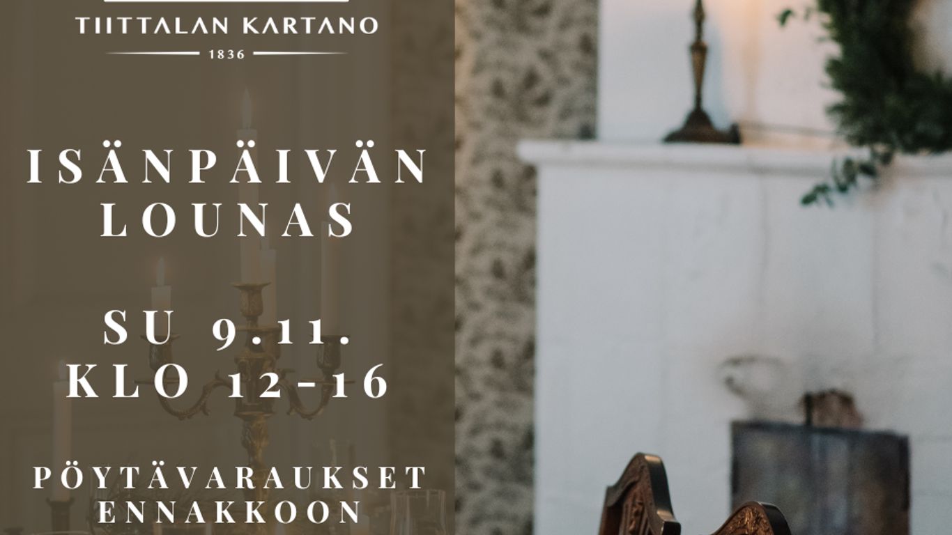 Isänpäivän lounas