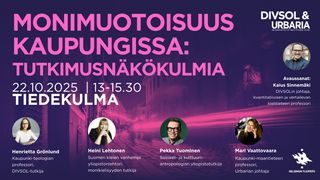 Monimuotoisuus kaupungissa: tutkimusnäkökulmia