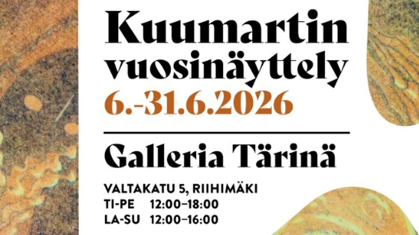 KuumArt ry. vuosinäyttely 2026