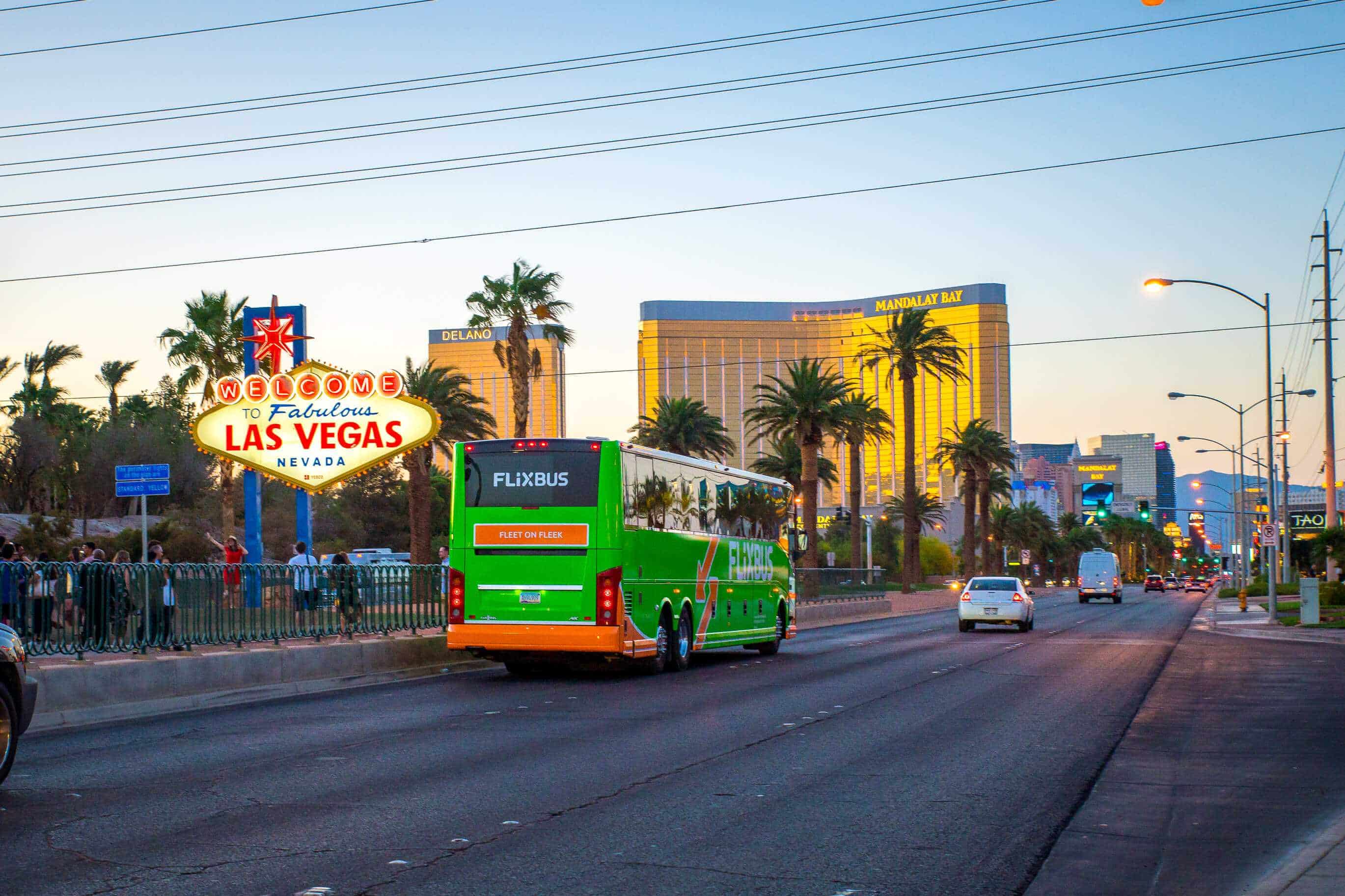 FlixBus Leaving Las Vegas FlixBus Leaving Las Vegas