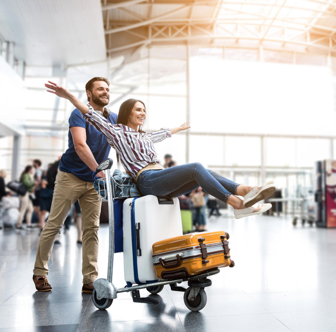Voyagez en bus vers l'aéroport Villes avec des aéroports