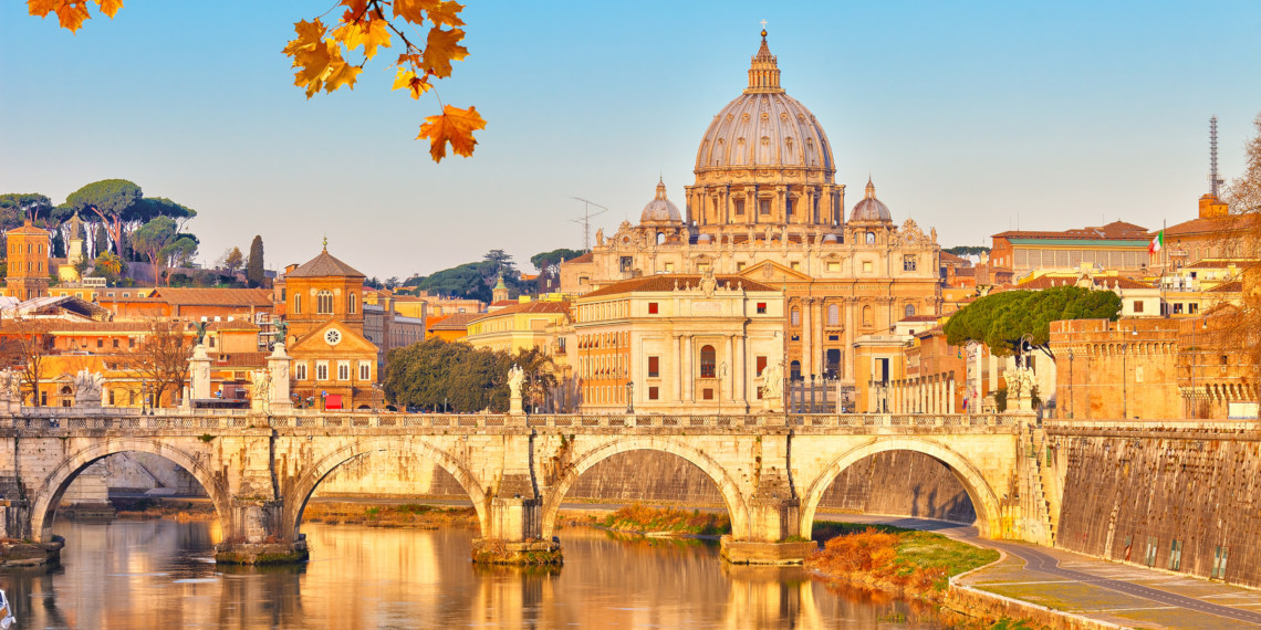 Viaggia in FlixBus! Vista su Roma e sul Tevere