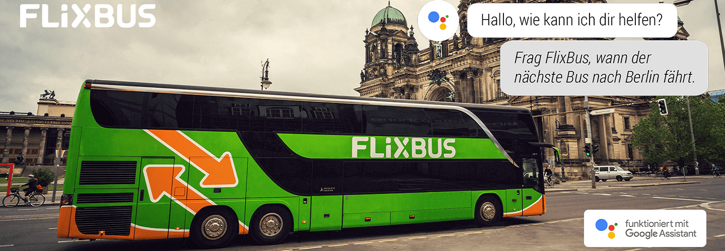 Google Voice Assistant Fur Flixbus Flixbus