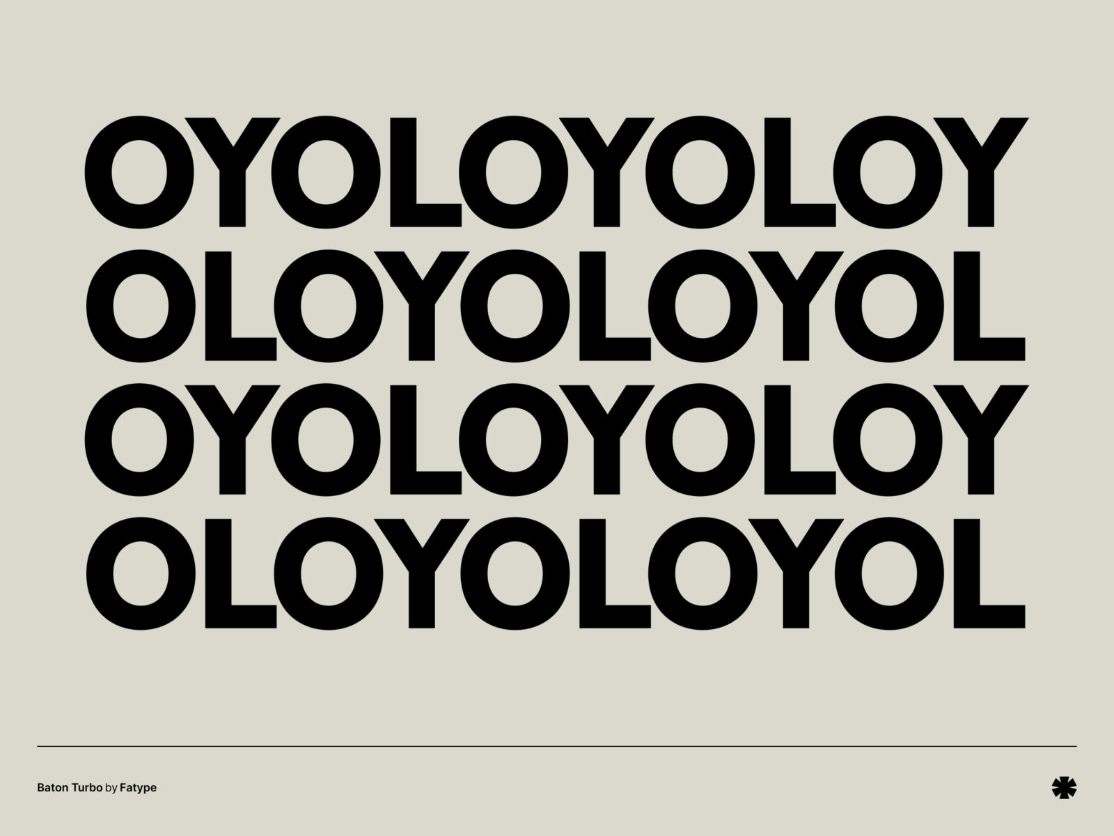 Fatype — Baton Turbo – Baton turbo creative