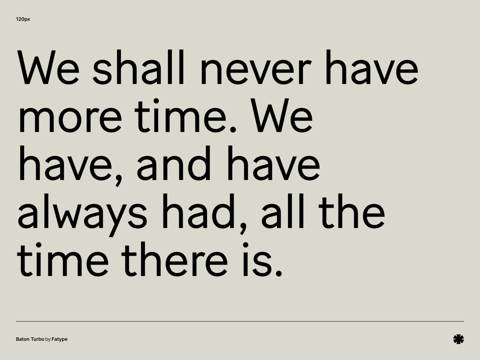 Fatype — Baton Turbo – Baton turbo paragraph