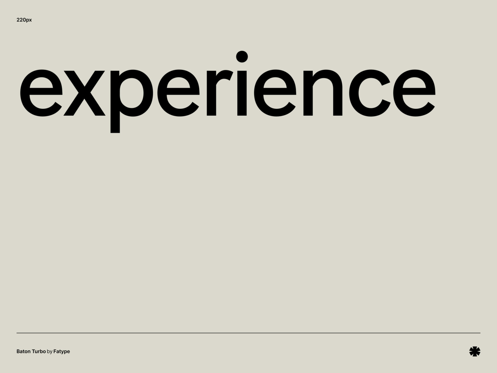 Fatype — Baton Turbo – Baton turbo word
