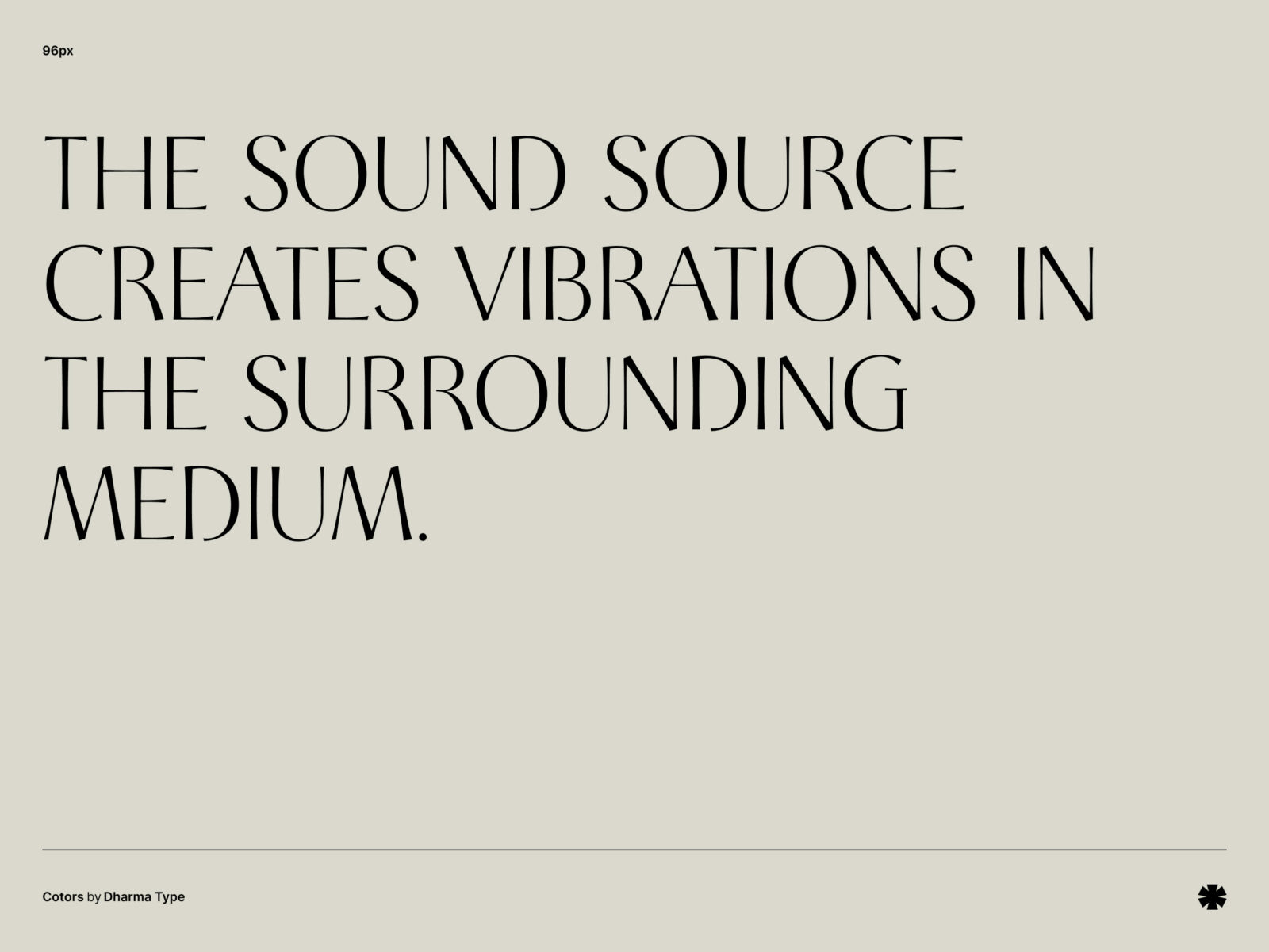 Dharma Type — Cotoris – Cotoris paragraph